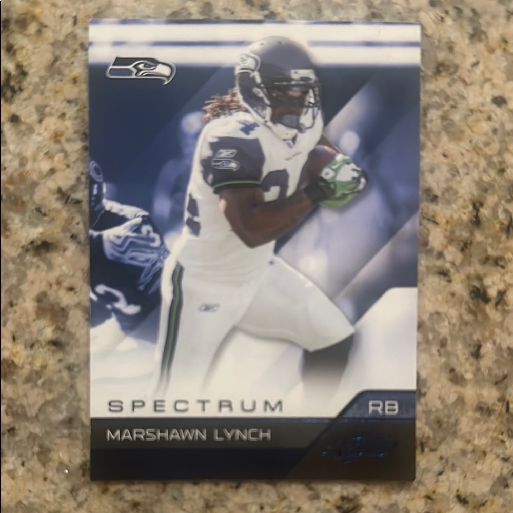 Seahawks Marshawn Lynch card